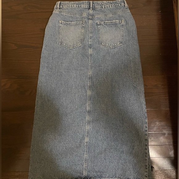 Dynamite Denim Maxi Skirt - Picture 4 of 4